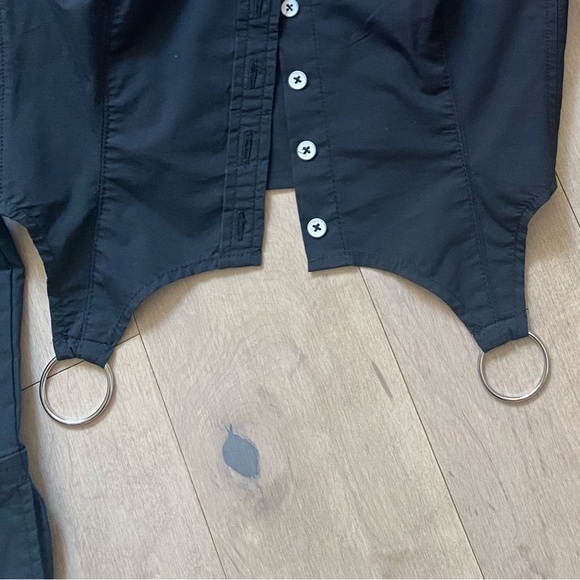 UO Vivienne Hardware Button Down Top - Picture 6 of 7